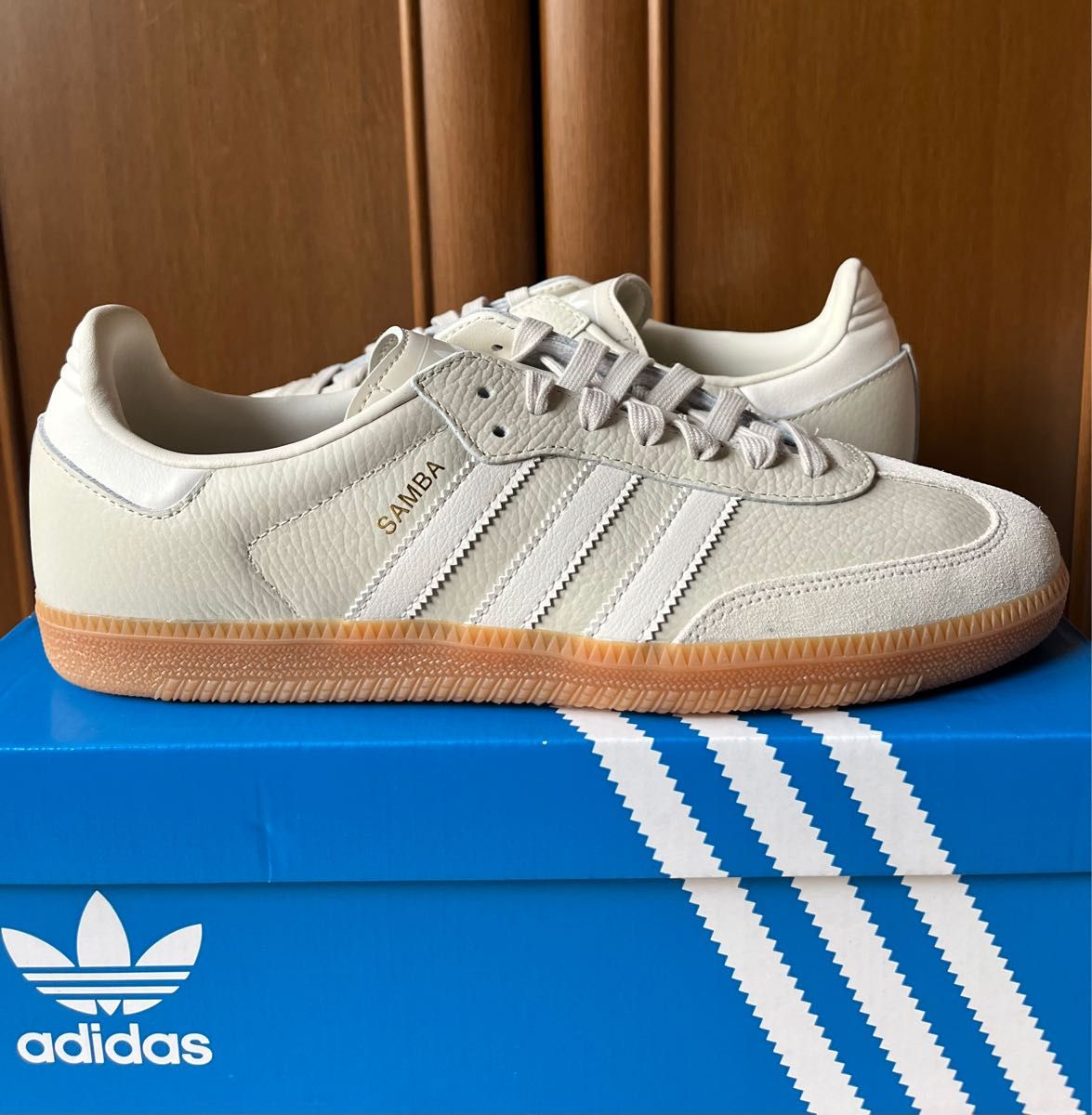 adidas Samba Aluminum Gum アディダス サンバ ベージュ adidas Samba Aluminum Gum アディダス サンバ ベージュ