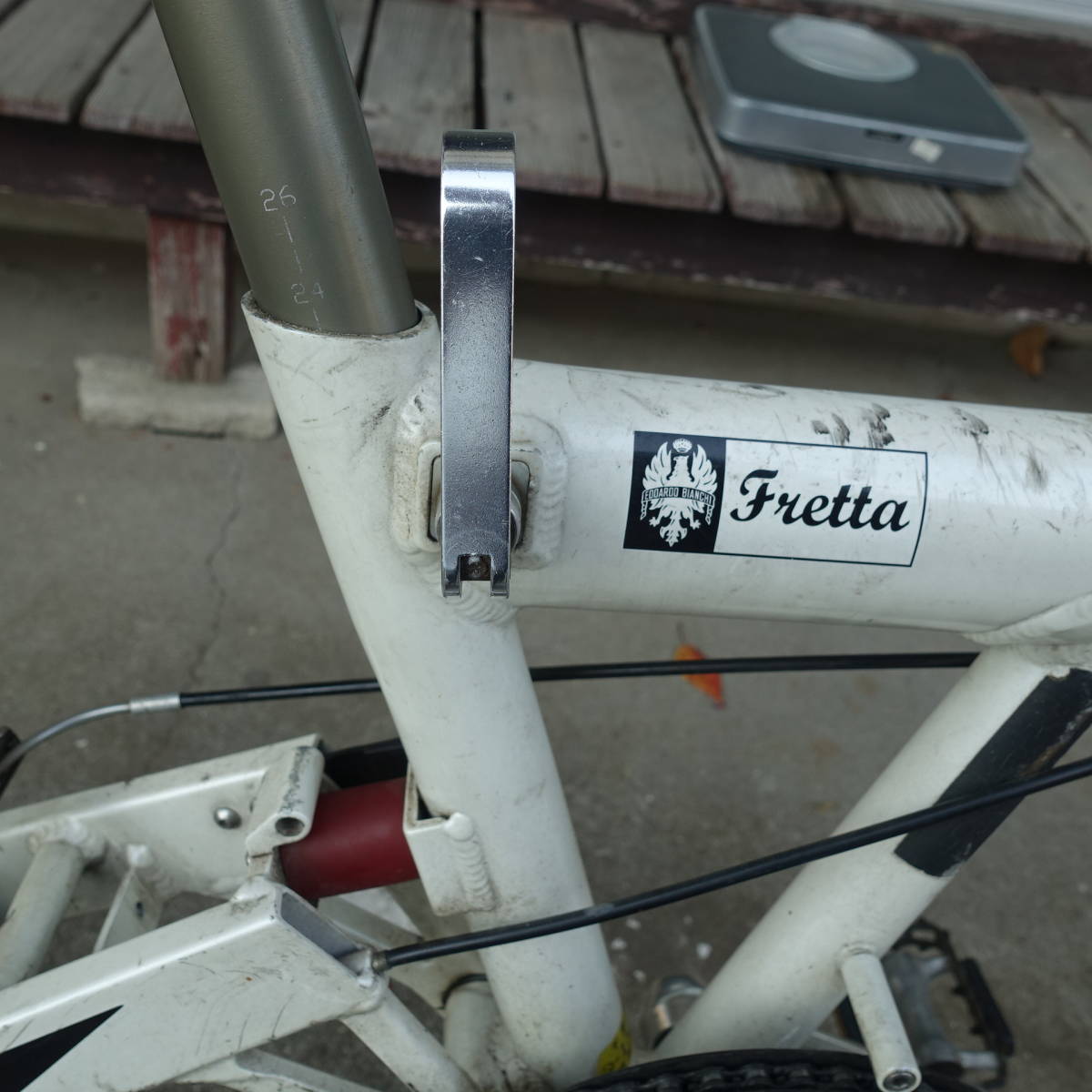 Bianchi Fretta ビアンキ フレッタ 折りたたみ自転車 折り畳み自転車 BD-1 / 直接引取も可_画像4