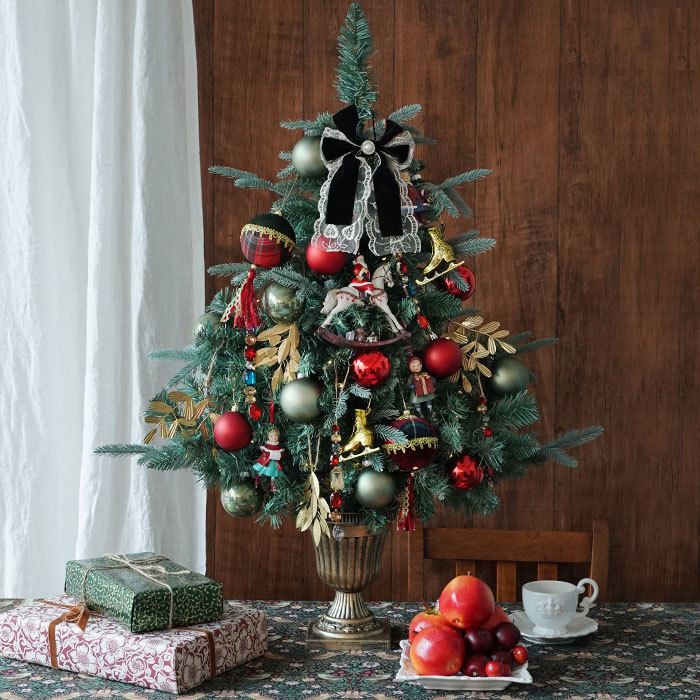  Christmas tree decoration attaching ornament Northern Europe KAEMINGK antique retro wooden horse .... Santa Claus 