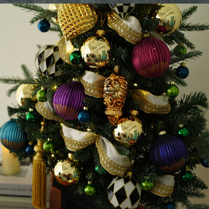 クリスマスツリー 飾り オーナメントボールセット ドイツ INGE-GLAS MAGIC レトロ ガラス製 グリーンボール 3cm 24個入［15336P324］_画像4