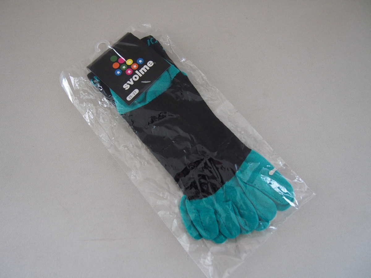 sborume*. fingers socks * short socks *25-27cm* unused * made in Japan *bai color * with logo * anti-bacterial deodorization processing * soccer futsal wear 