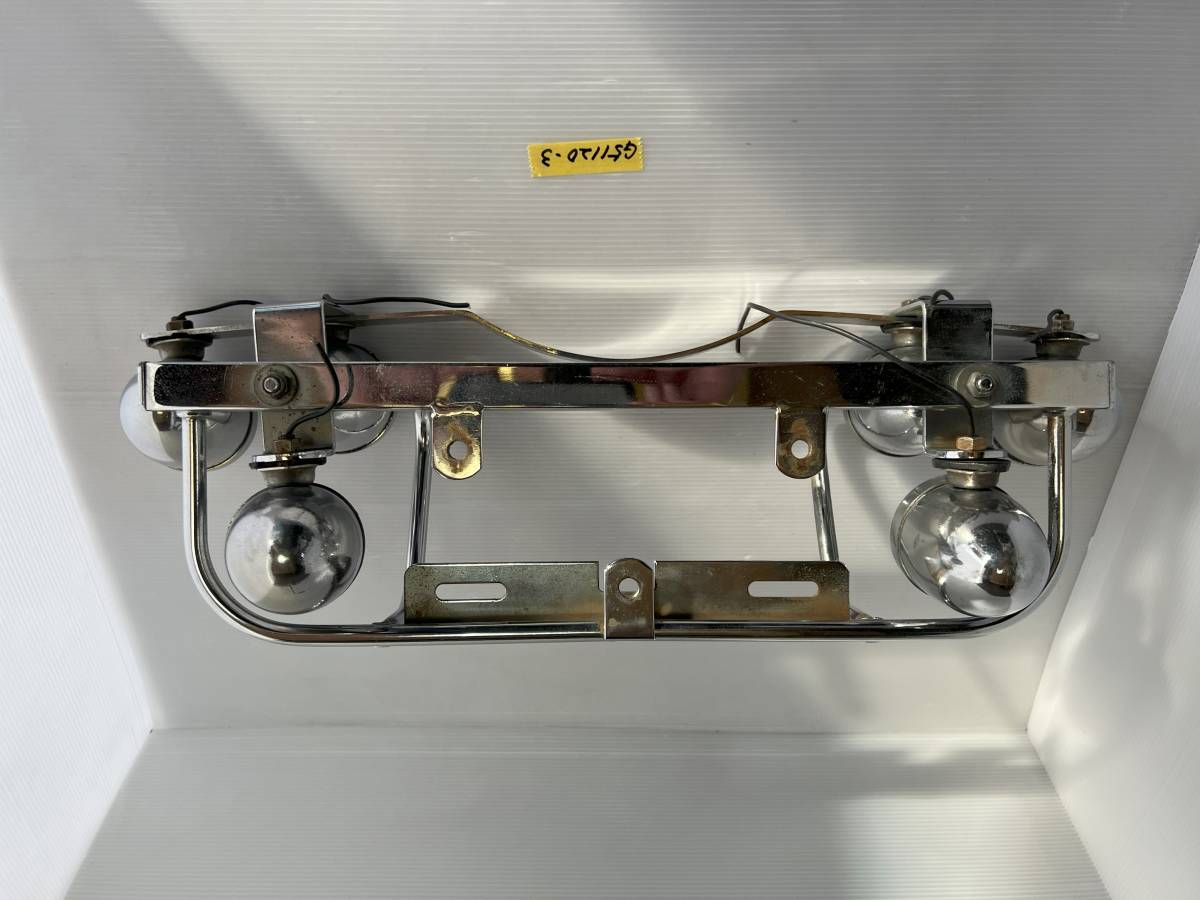 ハーレー EVO エボ ６連テールランプ デコレーションランプ バンパー ナンバーステー (G51120-3)_画像4