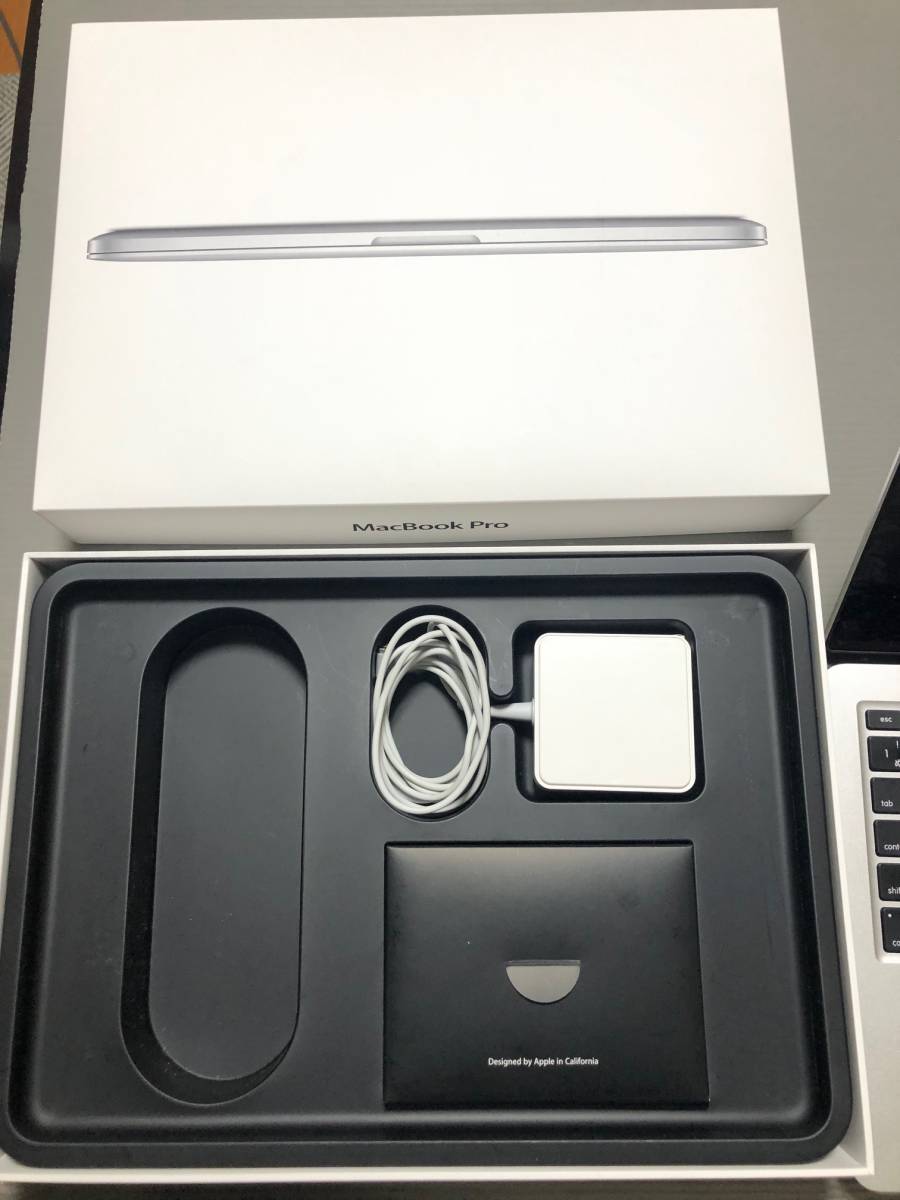 MAC BOOK PRO ME864J/A Late2013 13.3 Core i5 最大2.9GHz Retina 2560×1600 ４GB SSD 128GB_画像5