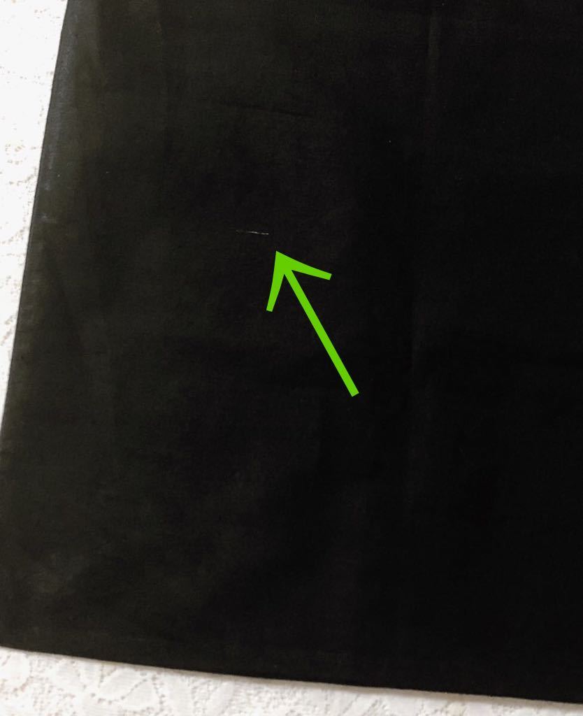 シャネル 「CHANEL」バッグ保存袋（3209）正規品 付属品 内袋 布袋 巾着袋 布製 ブラック 54×46cm 大きめ わけあり_短い白糸が縫い込まれています