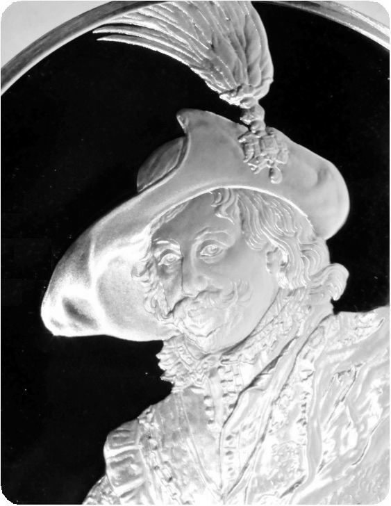 レア 限定品 世界の偉大な画家 ルーベンス 絵画 名画 画家の王 ポーランド王 肖像画 純銀製 メダル コイン コレクション 章牌 記章