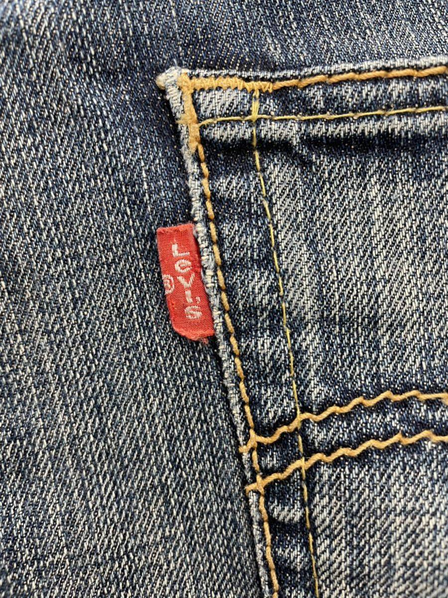 【M】リーバイス デニムパンツ Levis 510 34インチ　ヴィンテージ ダメージ アメカジ _画像7