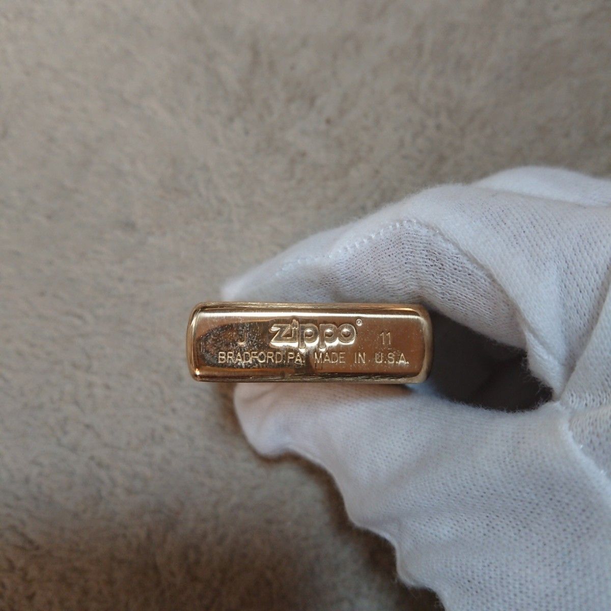 Zippo Solid Brass KINGDOM OF HAWAII 2011 未使用品