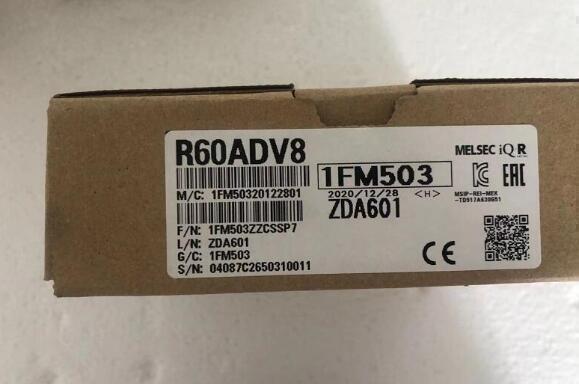 新品 ★三菱 シリーズ シーケンサ アナログ出力ユニット R60ADV8 6ヶ月保証