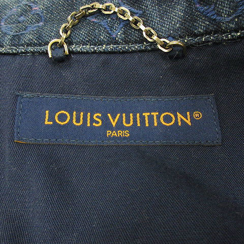 23SS LOUISVUITTON レインボーモノグラムショートスリーブデニム 23SS LOUISVUITTON レインボーモノグラムショートスリーブデニム