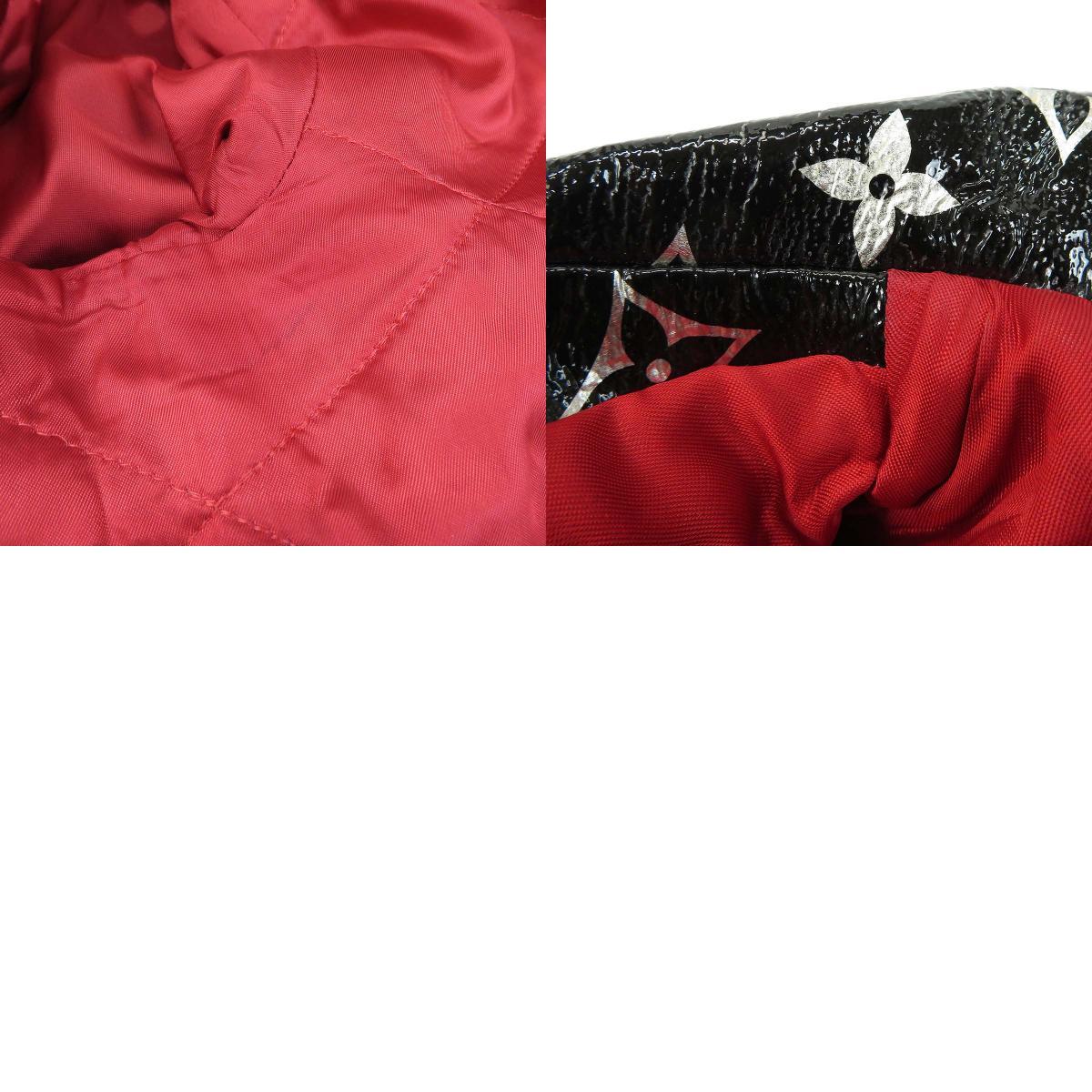  Louis Vuitton монограмма байкерская куртка женский черный LOUIS VUITTON б/у [ одежда * мелкие вещи ]