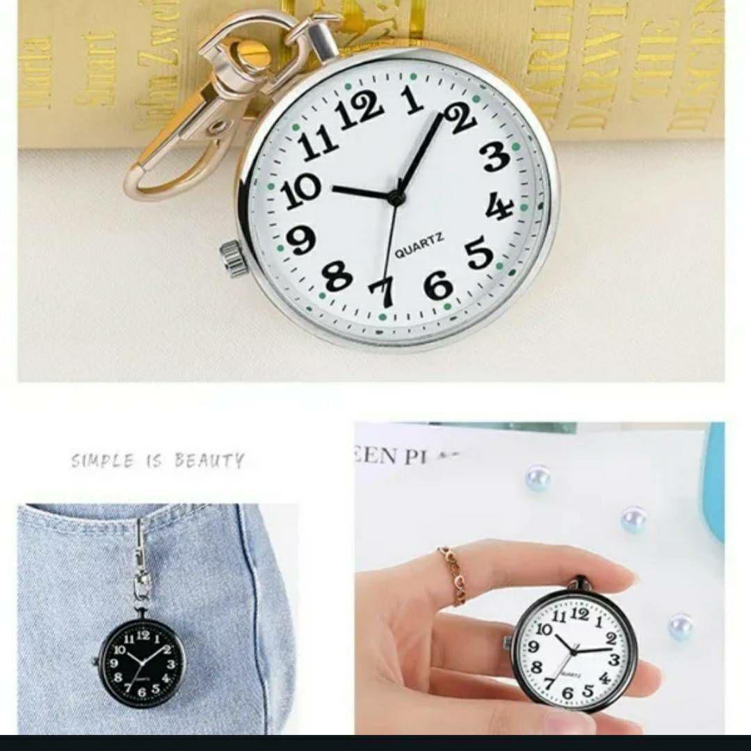 новый товар море средний часы часы медсестра круглый брелок для ключа модный белый 58
