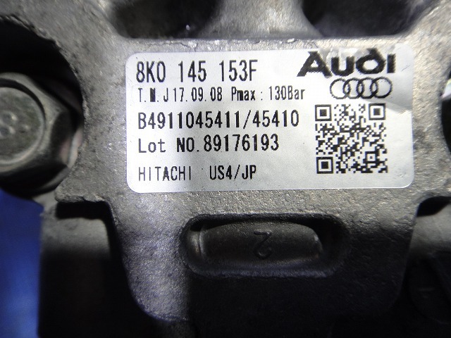  Audi A4 8K series B8 etc. power steering pump product number 8K0145153 F [2265]