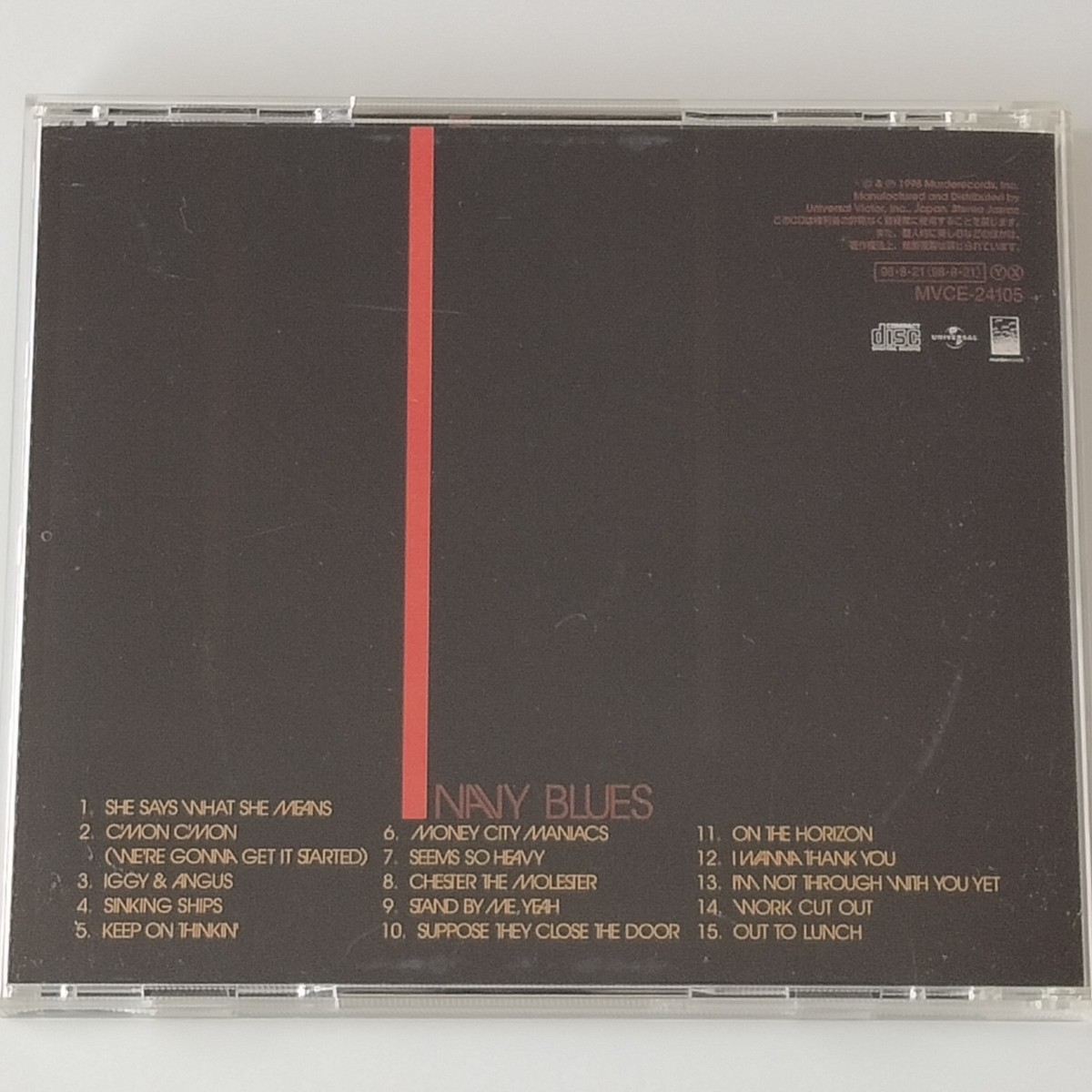 【国内盤CD】スローン/ネイヴィー・ブルース(MVCE-24105)SLOAN/NAVY BLUES/1998年4thアルバムの画像2