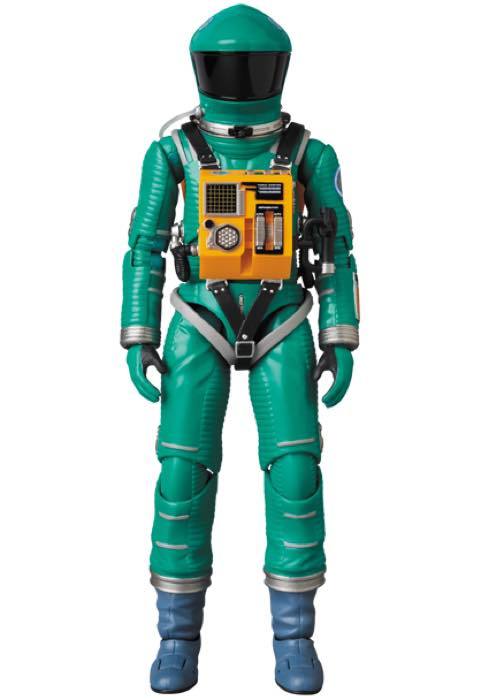 2001年宇宙の旅 アクションフィギュア MAFEX SPACE SUIT（GREEN Ver.）宇宙飛行士 アストロノーツ スタンリーキューブリック