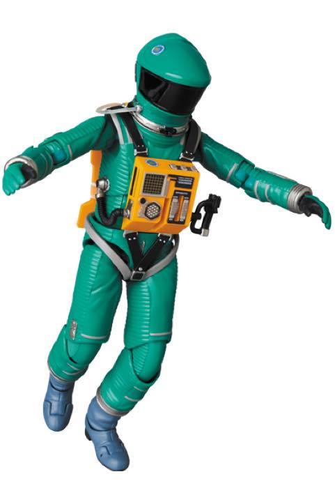 2001年宇宙の旅 アクションフィギュア MAFEX SPACE SUIT（GREEN Ver.）宇宙飛行士 アストロノーツ スタンリーキューブリック