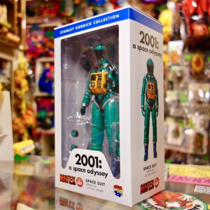 2001年宇宙の旅 アクションフィギュア MAFEX SPACE SUIT（GREEN Ver.）宇宙飛行士 アストロノーツ スタンリーキューブリック