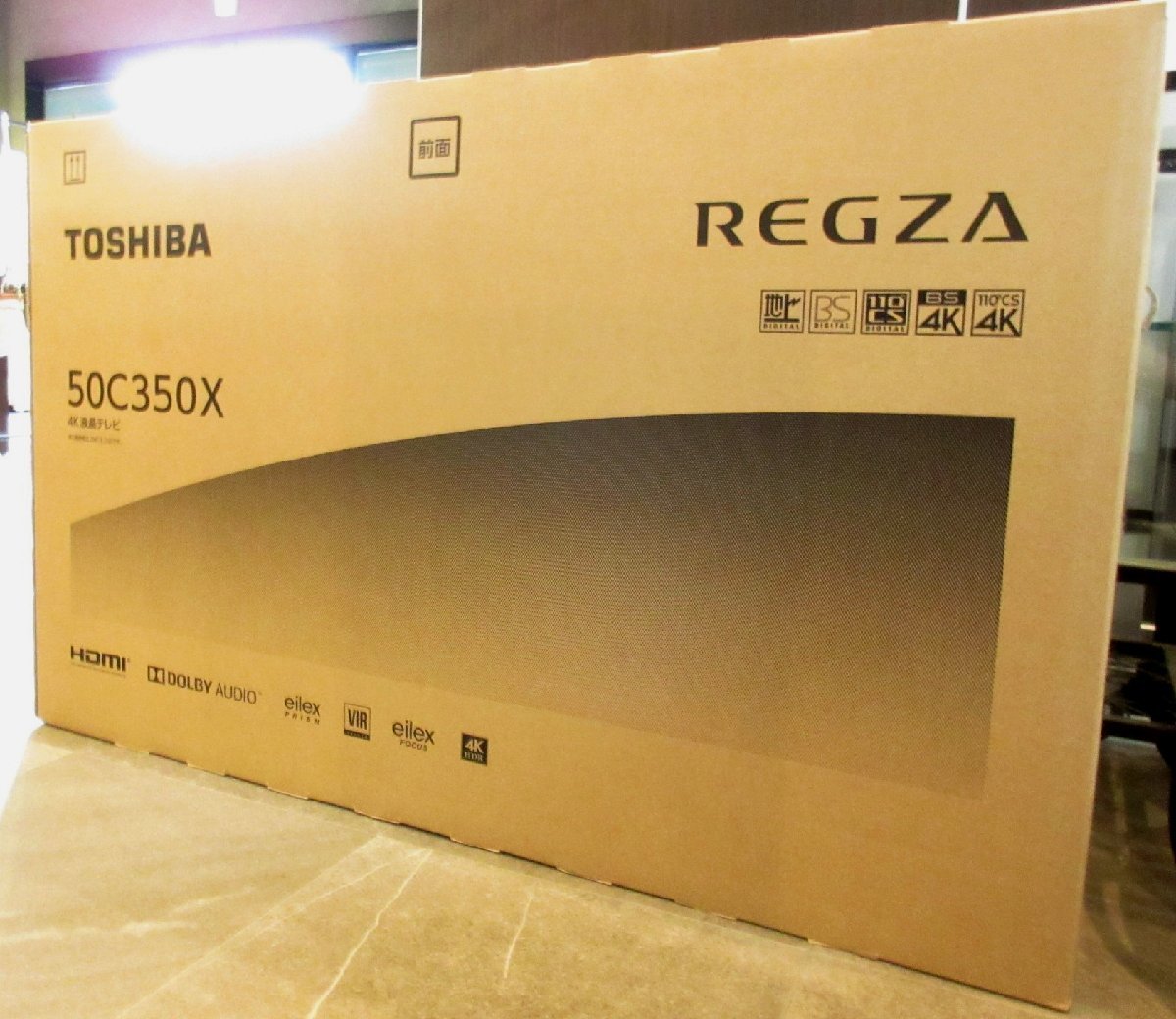 ☆2023年製 未開封 TOSHIBA 東芝 50C350X 4K液晶テレビ REGZA レグザ