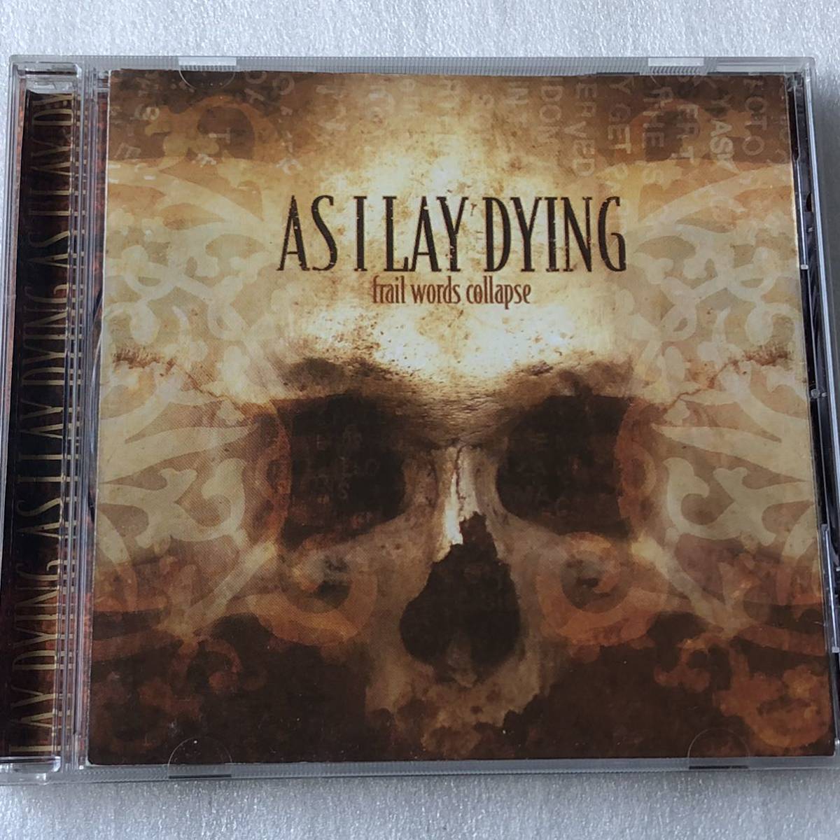 中古CD As I Lay Dying アズ・アイ・レイ・ダイング/Frail Words Collapse (2003年) 米国産HR/HM,メタルコア系_画像1