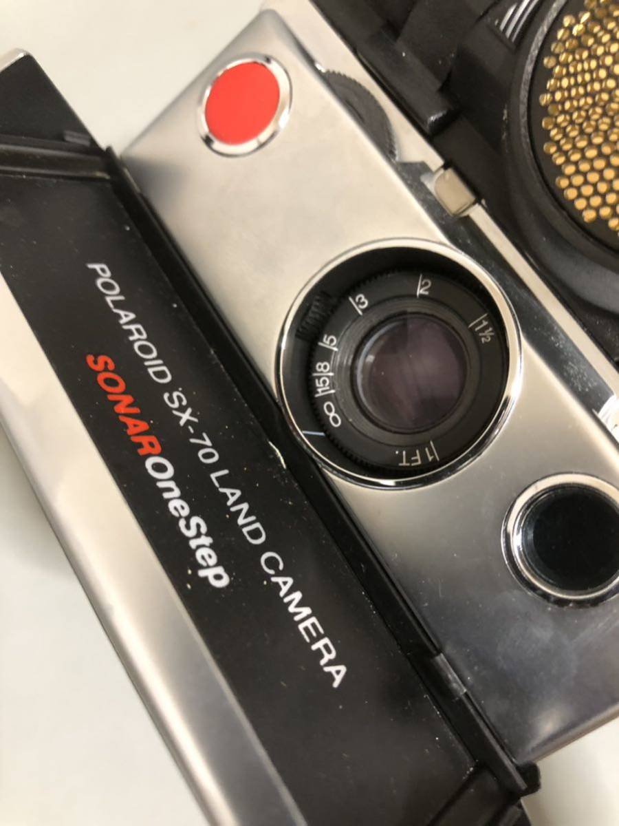 k480 Polaroid SONAR One Step ポラロイドカメラ ポラロイド SX-70 Land Camera POLAROID _画像9