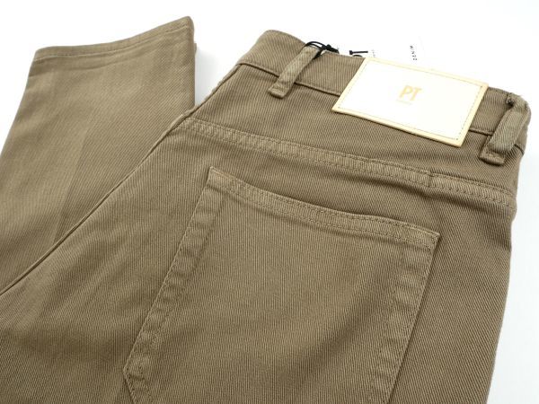 【新品未使用】PT Torino Denim ピーティートリノ デニム◆PT05◆32◆INDIE◆トープ スリム ストレッチ コットン デニム パンツ◆デニスラ_画像2