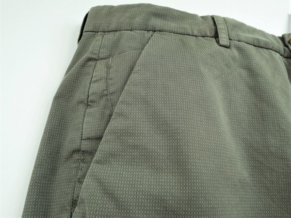 【新品未使用】PT Torino DENIM ピーティートリノ デニム◆PT05◆32◆JUNGLE アンクル◆グレー 小紋柄 スリム ストレッチ コットン パンツ_画像3