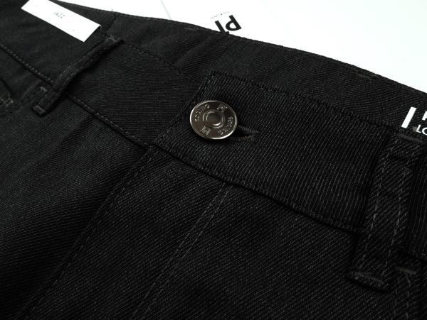 【新品未使用】PT Torino Denim ピーティートリノ◆PT05◆32◆JAZZ◆ウール ストレッチ ストレートスリム デニム パンツ◆チャコールグレー_画像6