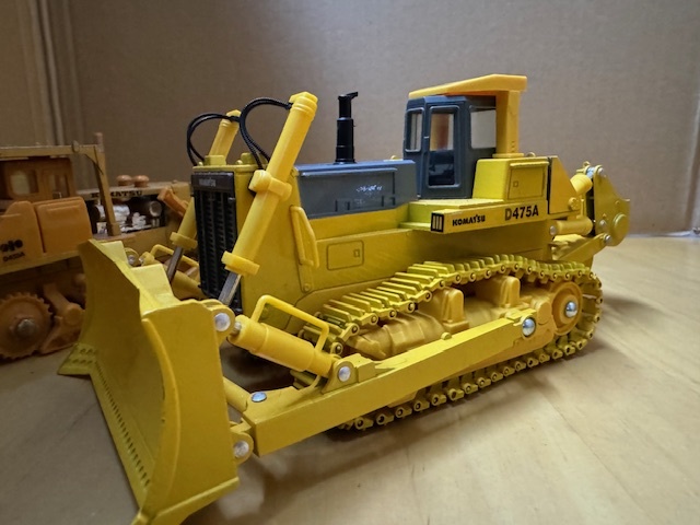 ジャンク　1/50　ブルドーザー　D455A　D475A　コマツ　小松　KOMATSU_画像5