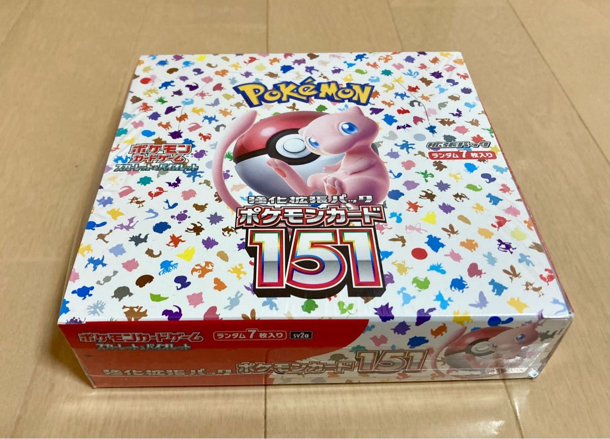 ポケモンカード 151 未開封BOX シュリンク付き｜Yahoo!フリマ（旧