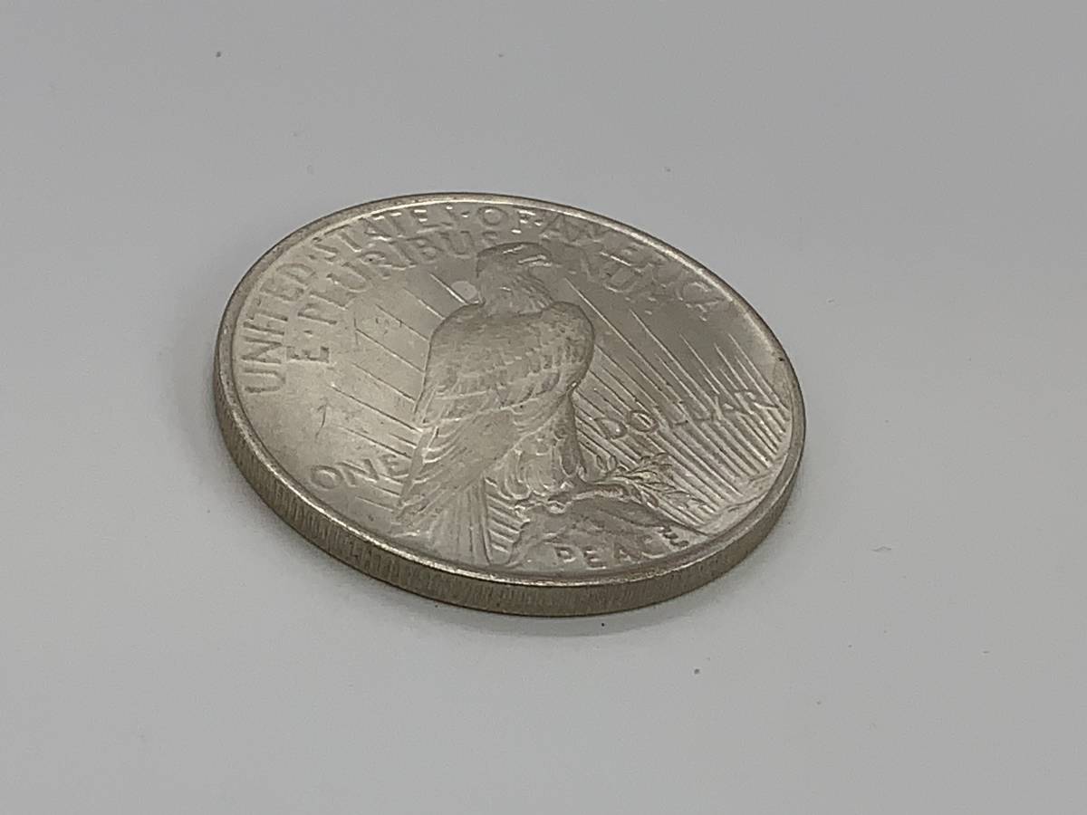 ★アメリカ　ピースダラー　1ドル　銀貨　1922年　リバティコイン　⑭_画像5