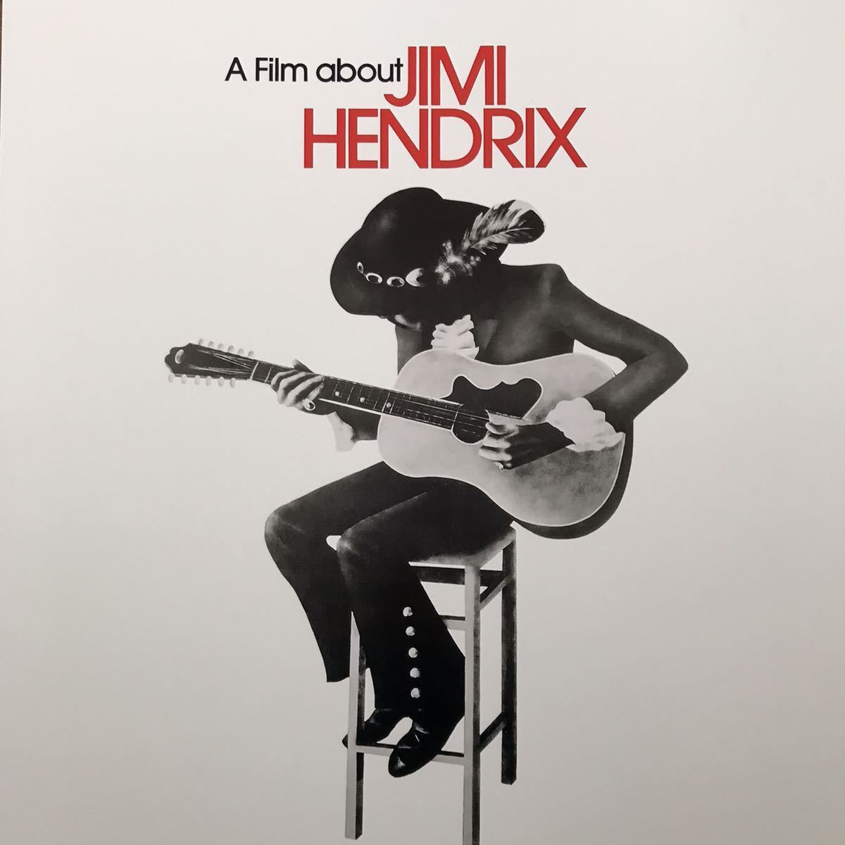 ポスター★ジミ・ヘンドリックス 映画『A Film About Jimi Hendrix』リプリントポスター★天才ジミ・ヘンドリックスの生涯_画像2