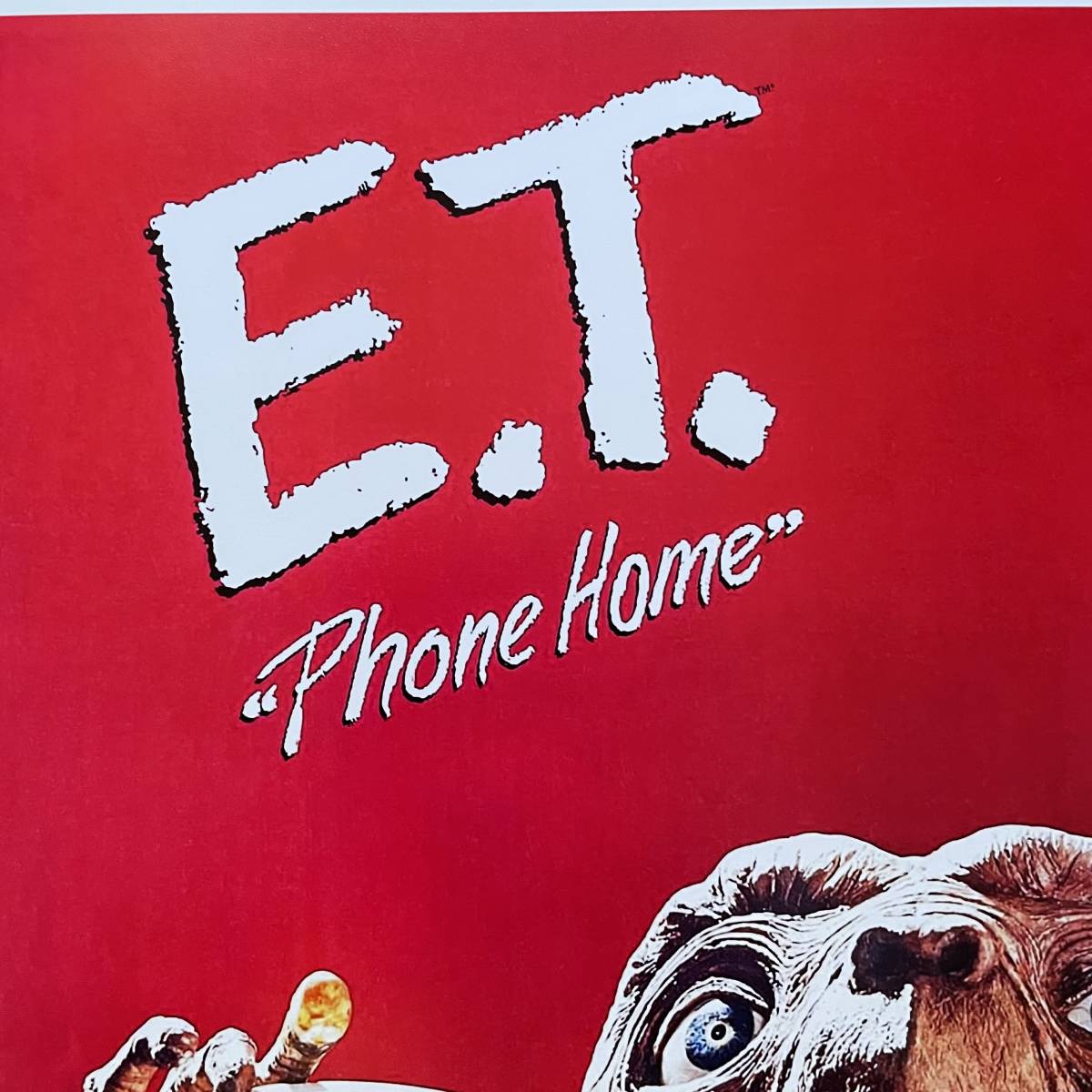 US宣伝用ポスター『E.T.』（E.T. The Extra-Terrestrial）④★スティーヴン・スピルバーグ_画像5