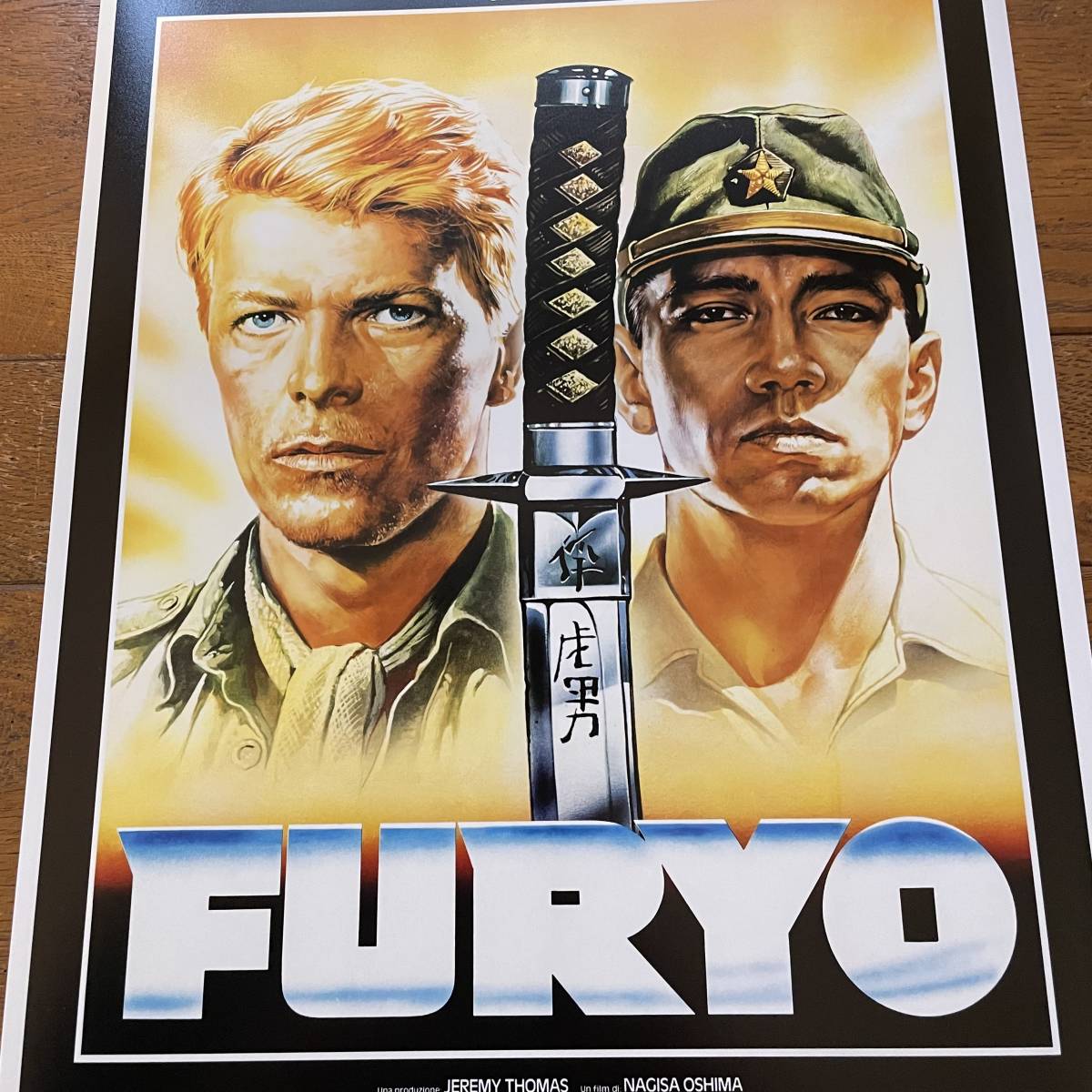 イタリア版ポスター『戦場のメリークリスマス』（Merry Christmas, Mr. Lawrence）★坂本龍一/YMO/デヴィッド・ボウイ/ビートたけし/大島渚_画像5