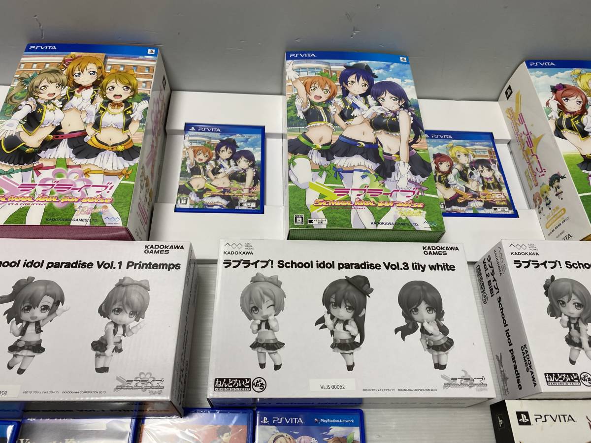 ★PS VITA★ソフト まとめ売り ケース有・無 ラブライブ/おそ松さん/うたわれるもの など【中古/現状品/動作未確認ジャンク】_画像3