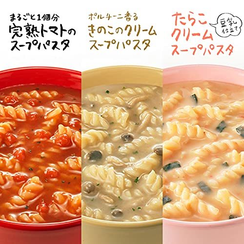 味の素 クノール スープ DELI バラエティボックス 18袋入 トマト/きのこ/たらこ (カップスープ スープ パスタ 食品 まとめ買い)_画像4