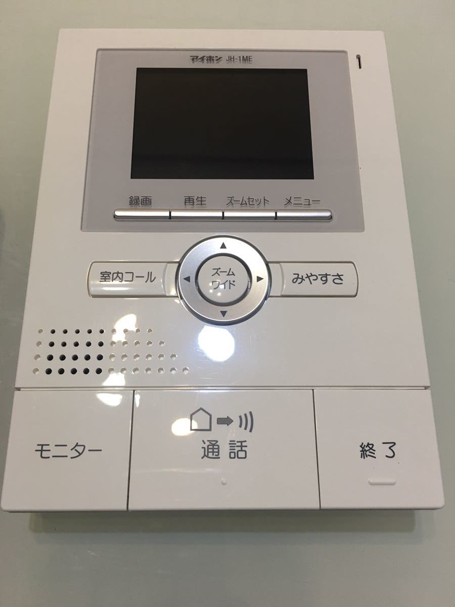 ☆アイホン製☆テレビドアホン☆インターホン☆録画機能 ☆親機JH-1ME-T☆子機JH-DA☆中古品_画像3