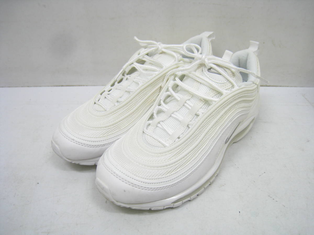 NIKE ナイキ AIR MAX 97 エアマックス97 スニーカー 921826-101 白 ホワイト サイズ27cm_画像1