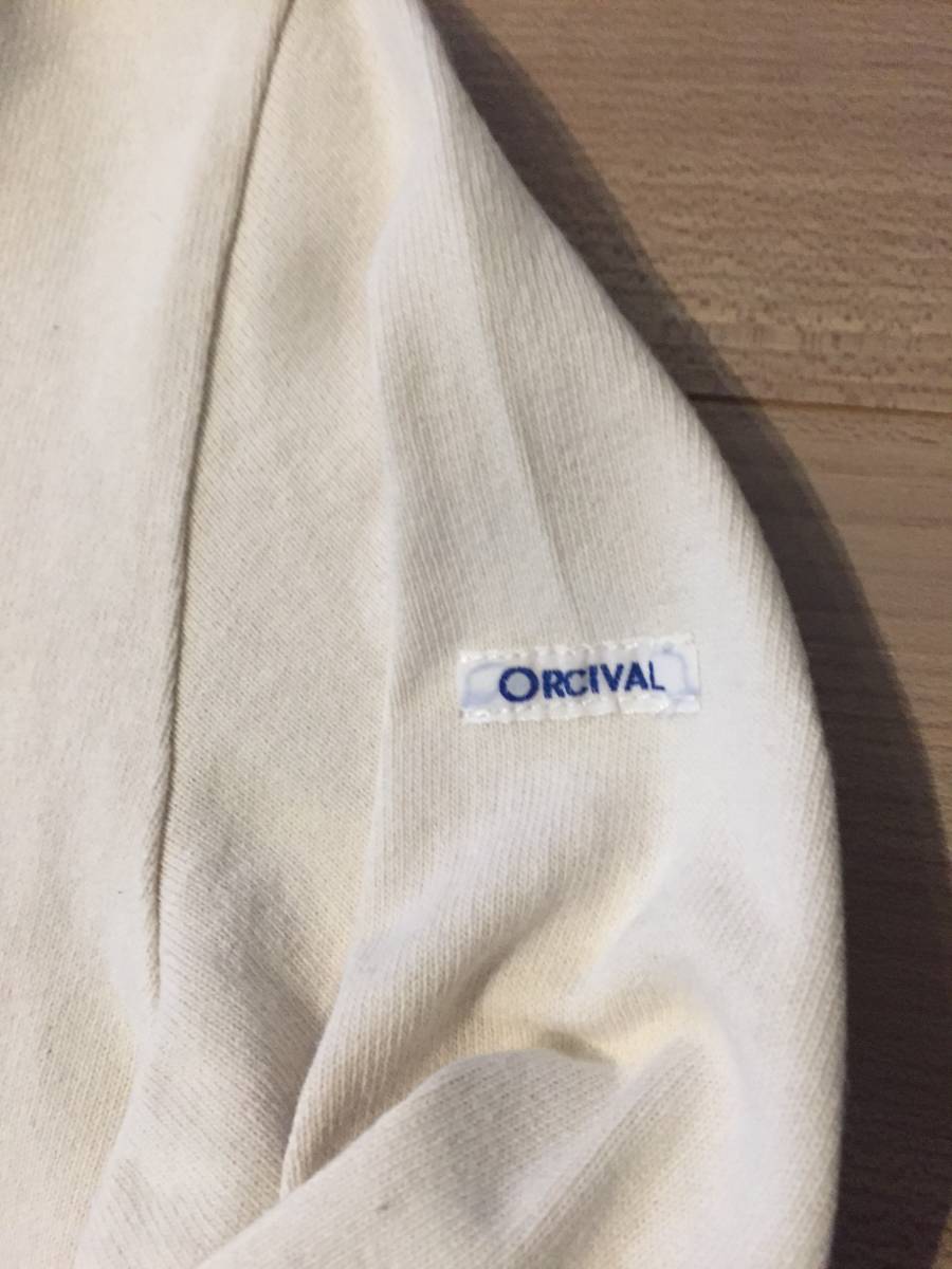  原文:オーシバル ORCIVAL オーチバル bshopビショップ購入 無地バスクシャツ サイズ1 キナリ