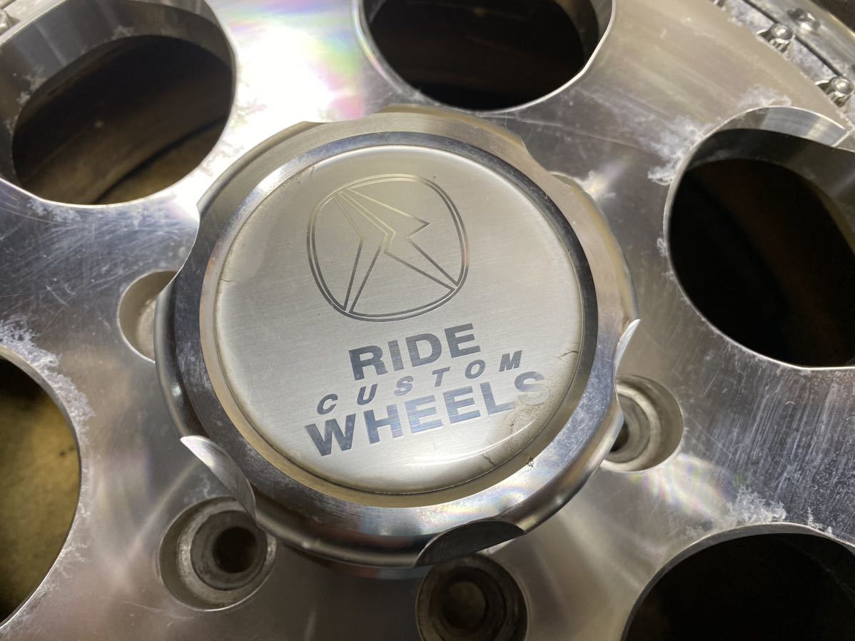 Yahoo!オークション - 深リムRIDE CUSTOM WHEELS 16インチ 7J +7 139.7...