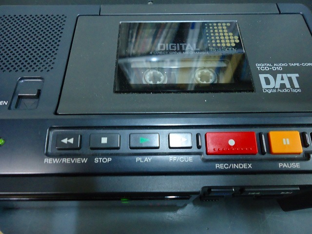  SONY デジタル　オーディオ　テープレコーダー　TCD-D10_画像3