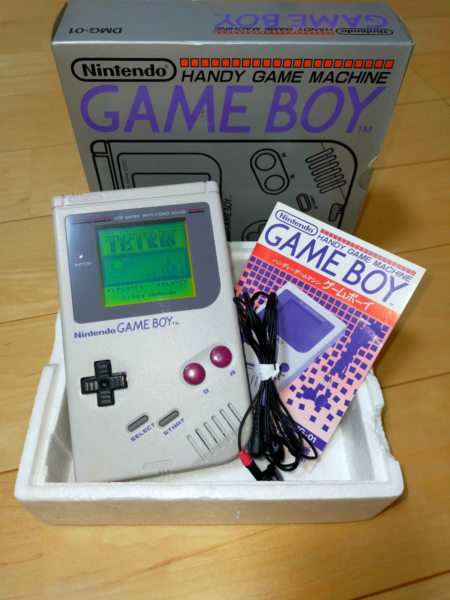 Nintendo 美品 初代ゲームボーイ DMG-01（箱付き）① Yahoo
