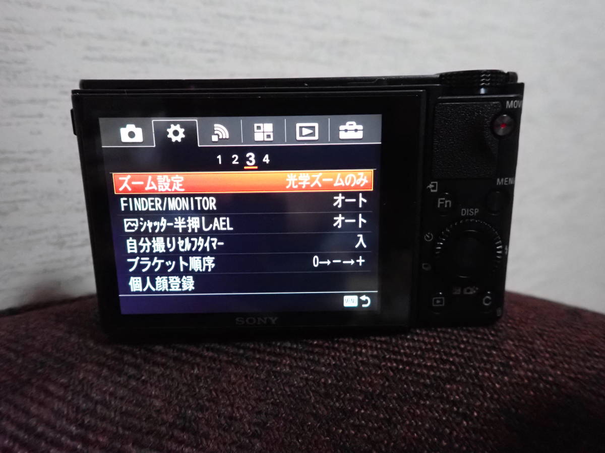 ソニー　Sony コンパクトデジタルカメラ　DSC-RX100M3 中古_画像7