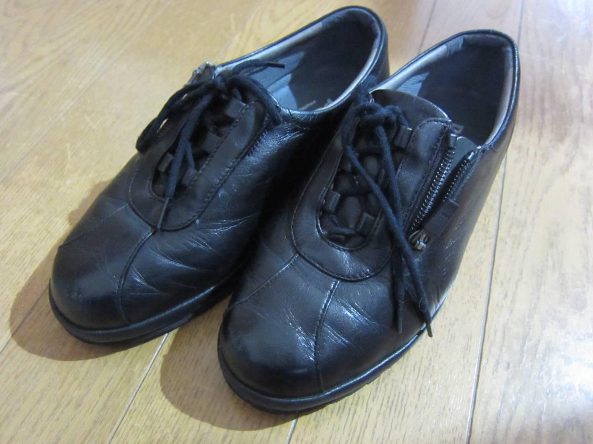 asics pedara アシックス ペダラ 21.5cm EEEE 幅広 スニーカー シューズ 靴 ウォーキング レディース 小さいサイズ 黒 管理Ｈ_画像1
