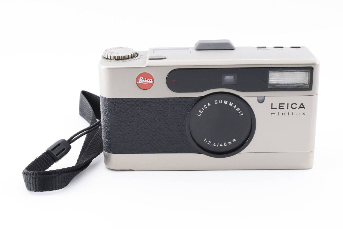 LEICA minilux SUMMARIT 1:2.4 40mm コンパクト フィルムカメラ　ライカ ミニルックス 　#408_画像1