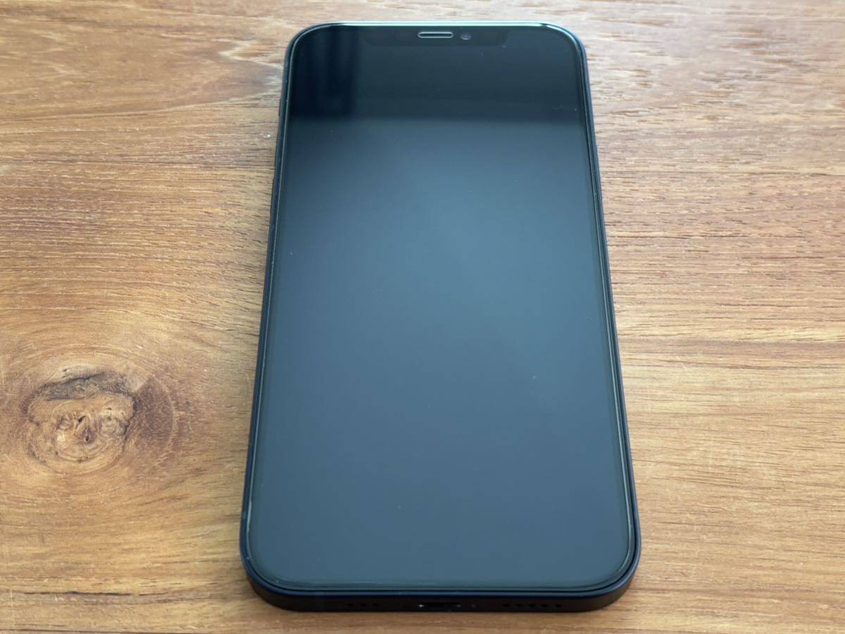 中古美品 iPhone12 128GB SIMフリー 海外版（香港版）ブラック黒_画像2