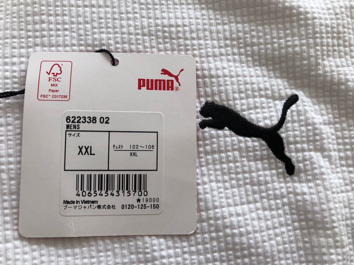最も完璧な 新品 送料無料 プーマ PUMA 622338-02 (XXL) 半袖シャツ ゴルフ プーマ