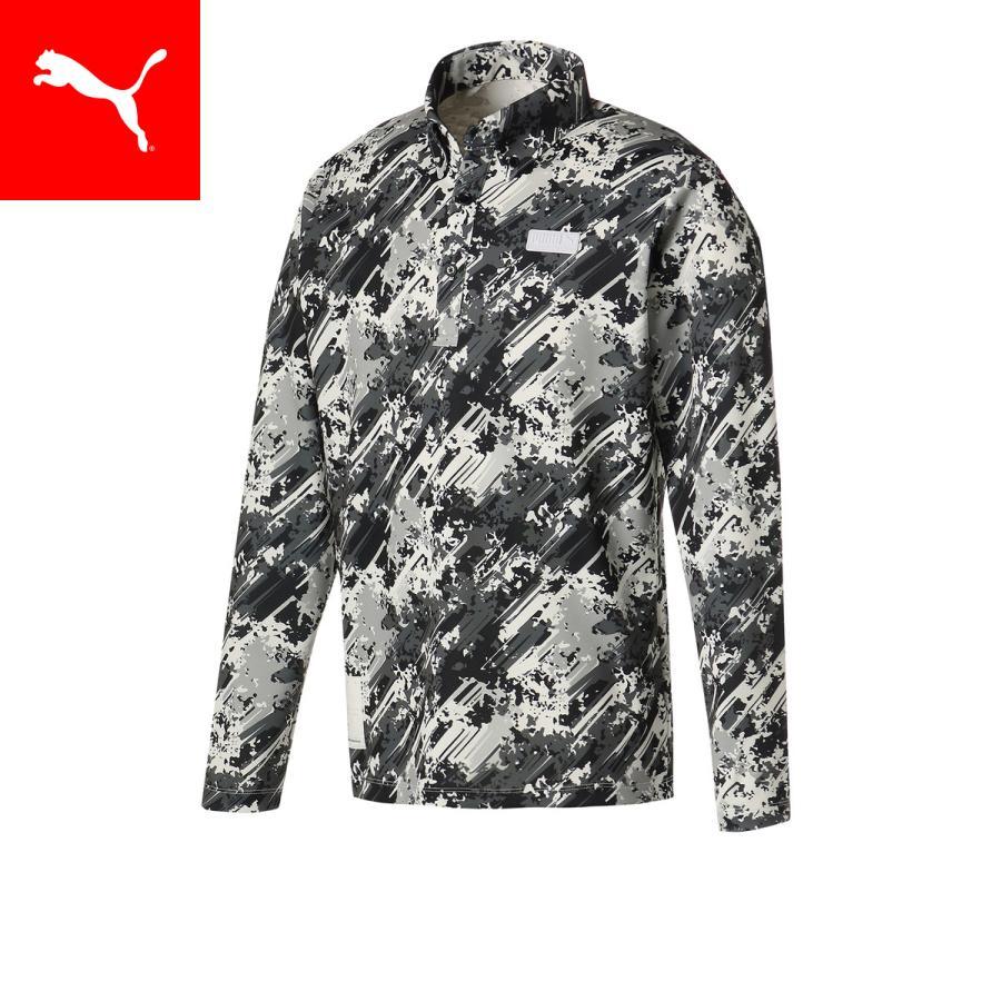 送料無料◆新品◆プーマ ゴルフ EGW AOP 長袖シャツ◆(L)◆539353-02◆PUMA エクセレント ゴルフ ウェア コレクション_画像8