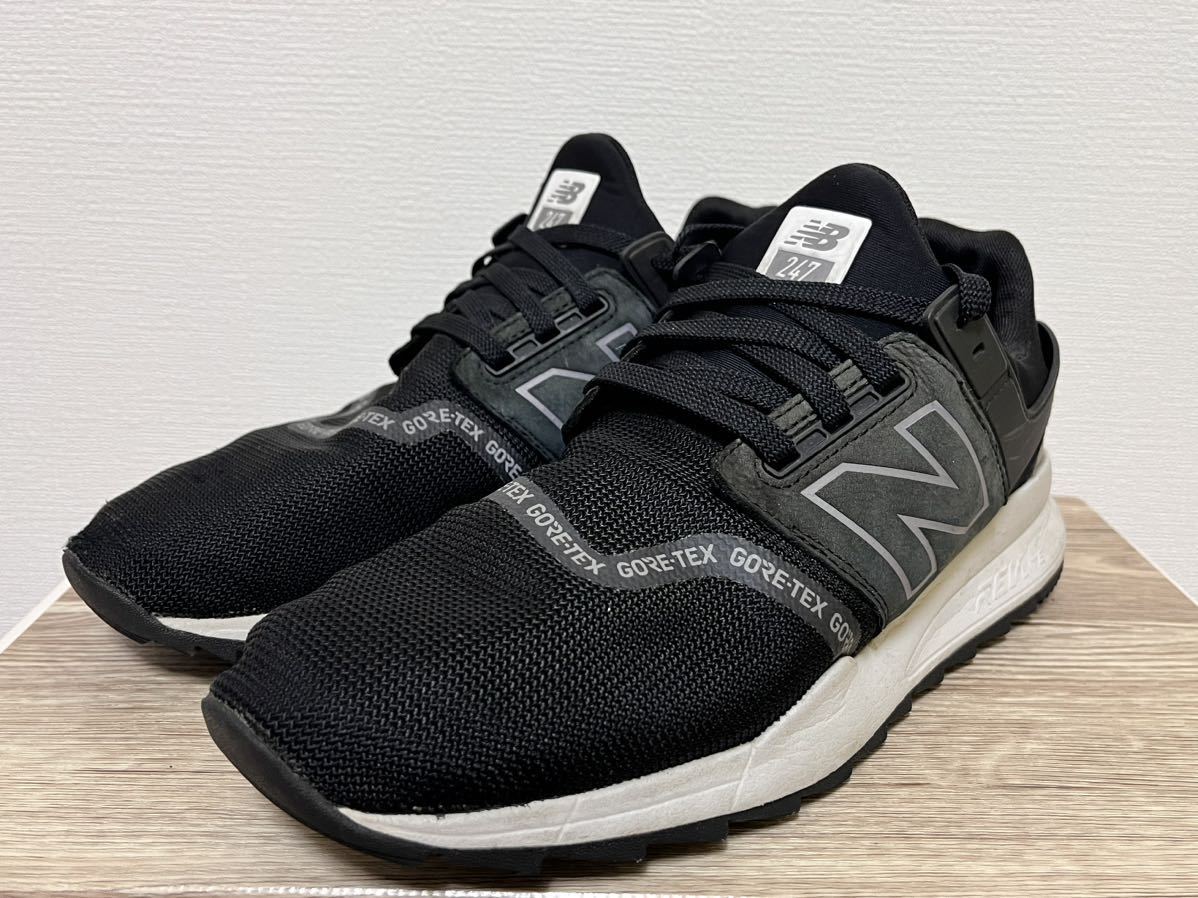 NEWBALANCE ニューバランス GORE TEX ゴアテックス　M247 ブラック　スニーカー_画像1