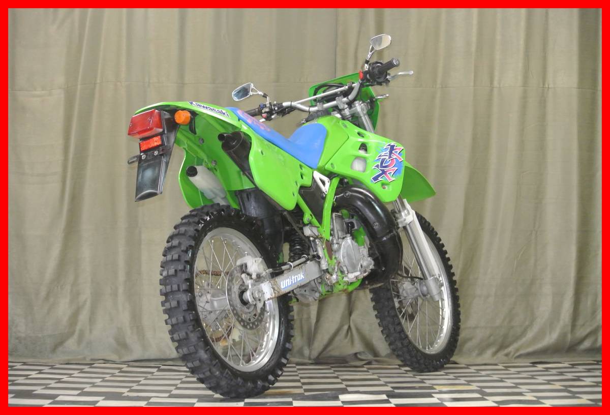 大人気名車2stモトクロス！　『　ＫＤＸ１２５ＳＲ　』　実動車　型式 DX125A　KLX KM AR KSR Ｄトラ　☆売り切り☆　全国自宅配送ＯＫ！_画像5