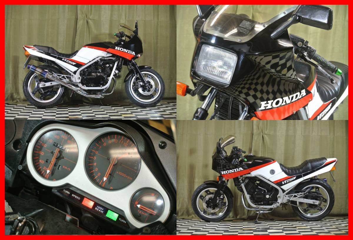 超希少旧車ツイン！ 『　ＶＴ２５０Ｆ　インテグラ　ＦＥ型　』　実動車　型式 MC08　CBR NSR MVX ジェイド　☆売り切り☆　全国自宅配送OK_画像2