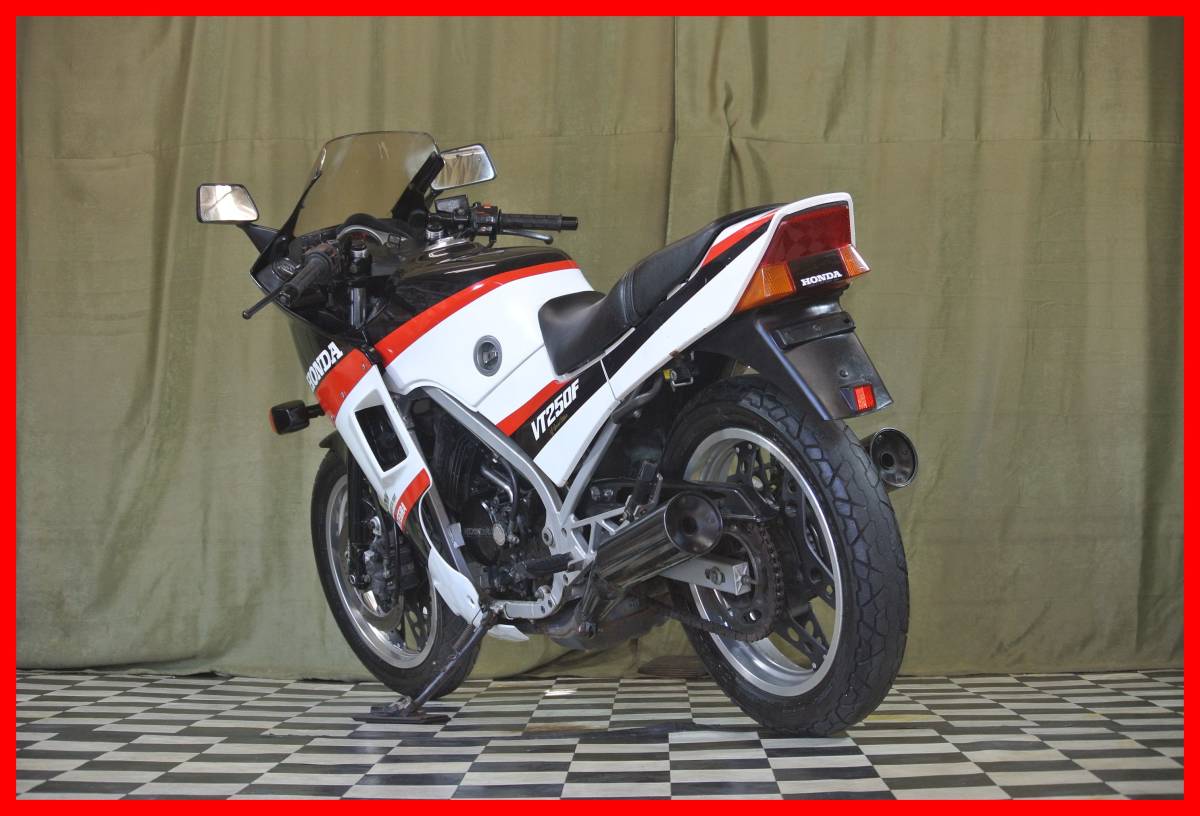 超希少旧車ツイン！ 『　ＶＴ２５０Ｆ　インテグラ　ＦＥ型　』　実動車　型式 MC08　CBR NSR MVX ジェイド　☆売り切り☆　全国自宅配送OK_画像6